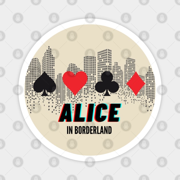 Alice In Borderland Magnet by OnlyHumor